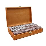 20-46 mm Wooden Coin Holder, 120 Pcs Highly