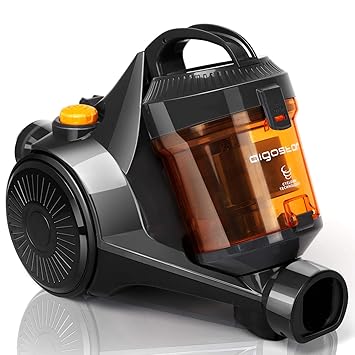 Aigostar Tank 30JRI - Boden staubsauger (staubsauger beutellos, 700 Watt, 1.8L, HEPA 10 Filtration, Bodenbürste, 2-in-1 Bürst