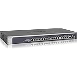 NETGEAR ProSAFE 16-Port 10-Gigabit Ethernet Smart Managed Switch (XS716T-100NES)