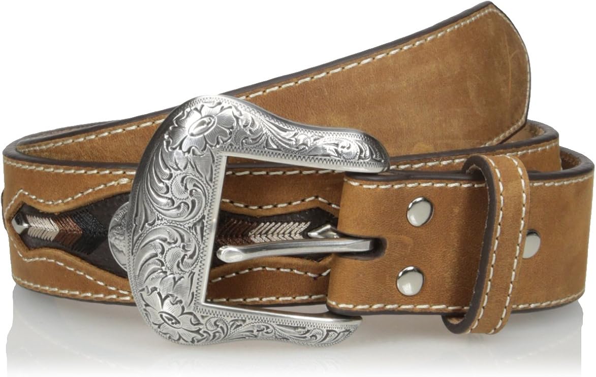 Nocona Belt Company mens Buffalo Concho Inlay Amazon.ca Clothing