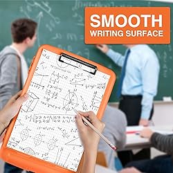 Sooez Clipboards with Storage, High Capacity Clip