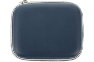 ibasenice Portable Harmonica Storage Bag with Zipper - Shockproof Eva 10-Hole Harmonica Case for Travel and Daily Protection