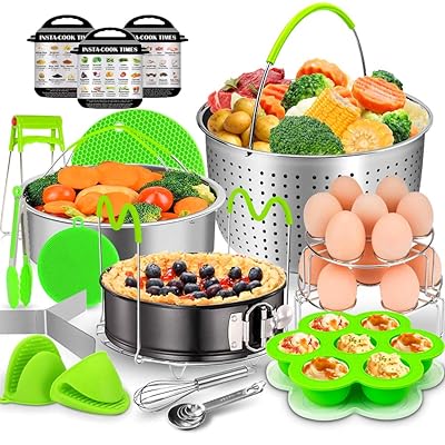 Springform Pan Qt Pressure Cooker Accessories 22 Pcs Instant Pot