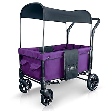 wagon stroller with canopy