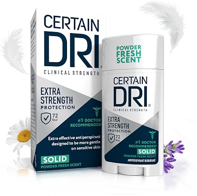 Certain Dri Extra Strength Clinical Antiperspirant Deodorant Solid 1.7 oz