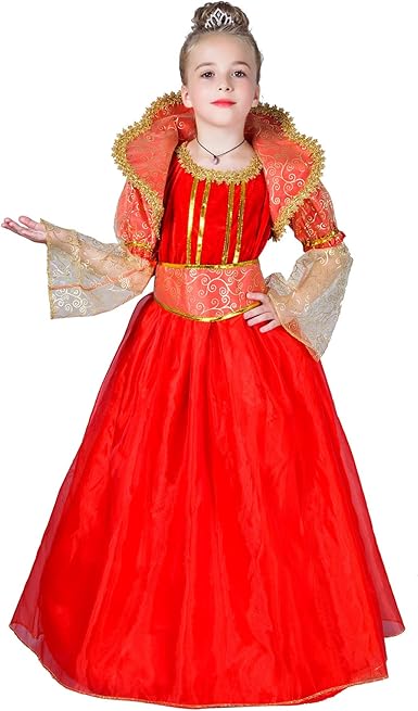 red themed party outfit