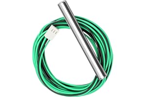 FLNGR 009577F Temperature Sensor, Compatible with Heaters 206A, 207A, 266A, 267A, 336A, 337A, 406A, 407A, 3 Wire NTC 100K, 009577F Temperature Sensor Lid Units