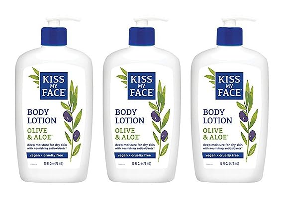 kiss my face body lotion