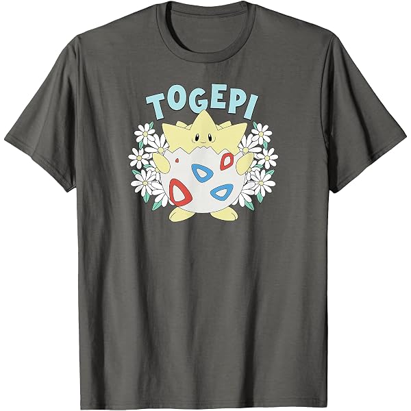Amazon.com: Pokémon Togepi Vintage Gradient Line Art T-Shirt