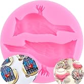 YIHUOMOLDS Bird Silicone Mold Birds Fondant Molds | Birthday Party Sugar Cake Decorating Cupcake Topper Candy Chocolate Gum Paste Polymer Clay