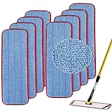 Sgizoku Replacement Microfiber Mop Pads for