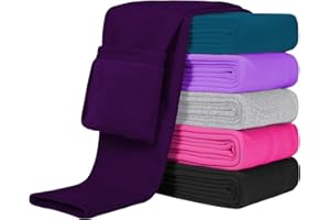 Witwot Girls Winter Pants Kids Toddler Thermal Warm Fleece Lined Leggings 3-14Y