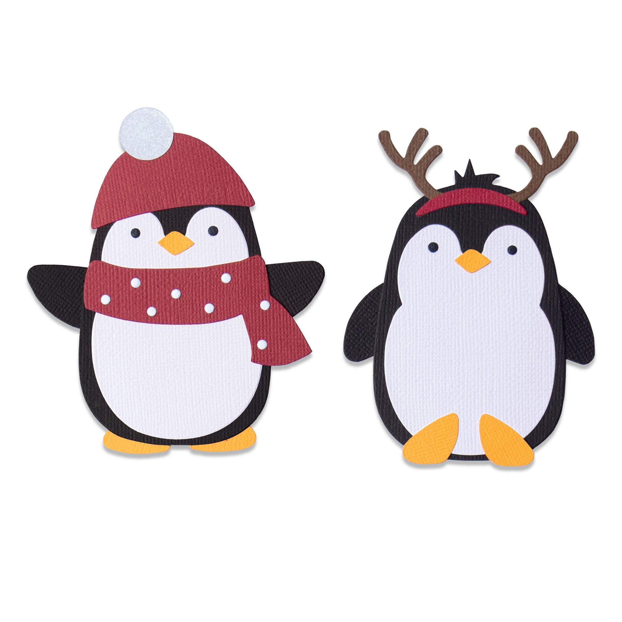 Sizzix Bigz Die 664499 Penguin Friends by Olivia Rose