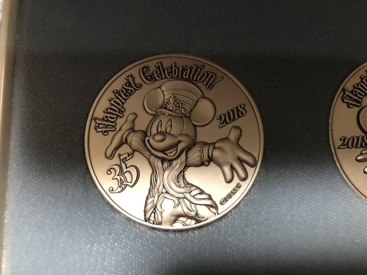 Amazon ディズニーランド 東京ディズニーリゾート 35周年記念 純銀製メダルセット 限定350セット 限定品 通販