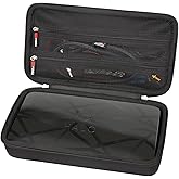 FBLFOBELI Hard Carrying Case for Halo Bolt Ultimate 2.0 & 3.0/for Halo Bolt Air + 55500 1750/for Halo Bolt Air 58830 Portable Vehicle Jump Starter with Air Compressor (Case Only) (Black)