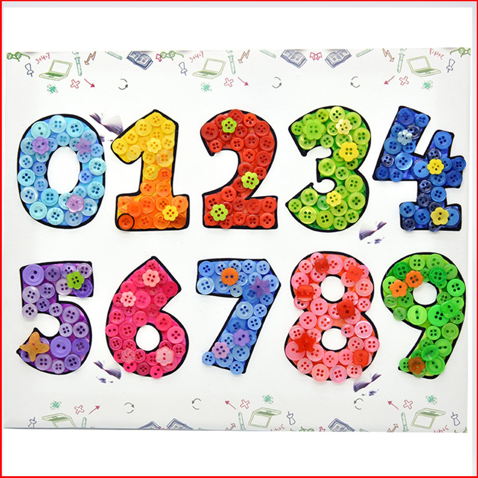 Kovolala 500-700Pcs Mixed Style Resin Buttons, Multiple Shapes, Mixed Colors Hand Sewing Craft, DIY Crafts, Kids Handmade Button Painting, DIY Handmade Decoration