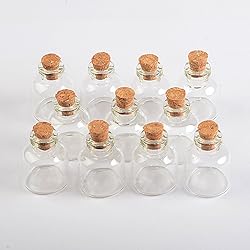 TAI DIAN 4ml Transparent Glass Cork Bottles Crafts
