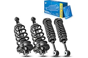 PHILTOP Struts And Shocks Complete Assembly,Front Rear Struts Set of 4,Amortiguadores 171369 * 2 171370 * 2 For Ford Expedition 2003-2006 Lincoln Navigator 2003-2006