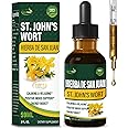 Verdeherb St John's Wort Herb (Hierba de San Juan) Drops for Mood Support, Calming & Relaxing, Energy Boost Supplement with Hypericum Perforatum Chamomile Ginseng Extract. Suplemento para Estres. 2oz