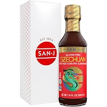 Amazon.com : San-J Gluten Free Szechuan Cooking Sauce - Szechuan ...