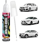 Alpine White (300) Touch Up Paint for BMW 3/X1/X5/4 Series | Exact Color Match, 2-in-1 for Chip &amp; Scratch Repair, Quick &amp; Easy Fix