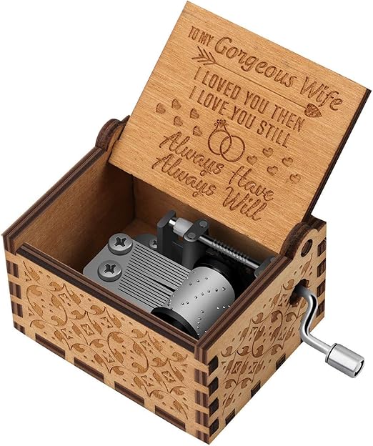 to my gorgeous wife music box
