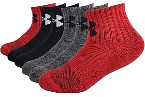 Under Armour boys Multi Pack Quarter Sock