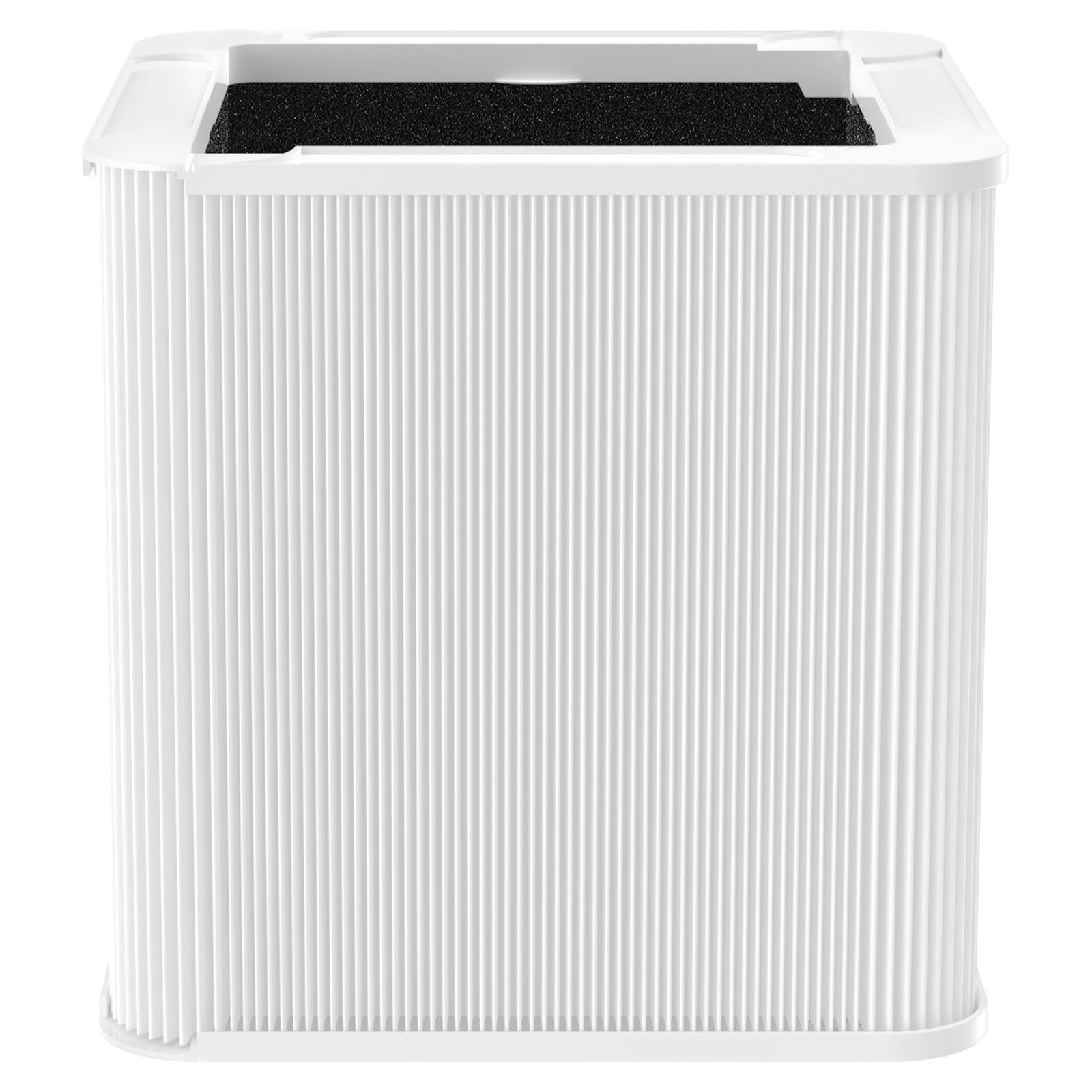 Photo 1 of 211+ Replacement Fil-ter Compatible with Blue Pure 211+ and 211+ Auto, Foldable 211+ Series Fil-ter Particle & Activated Carbon Fil-ter for Home Wildfire Smoke, White