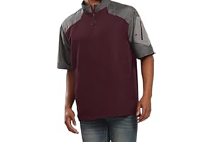 Holloway Short Sleeve Pullover - Golf Rain Gear & Athletic Sports T-Shirt - Ultra-Lightweight Casual Performance Wear