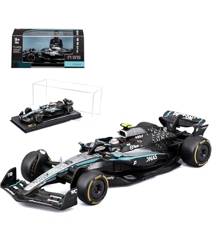 Amazon.com: 1:64 F1 Model for Benze F1 2025 W16 12# Kimi Antonelli