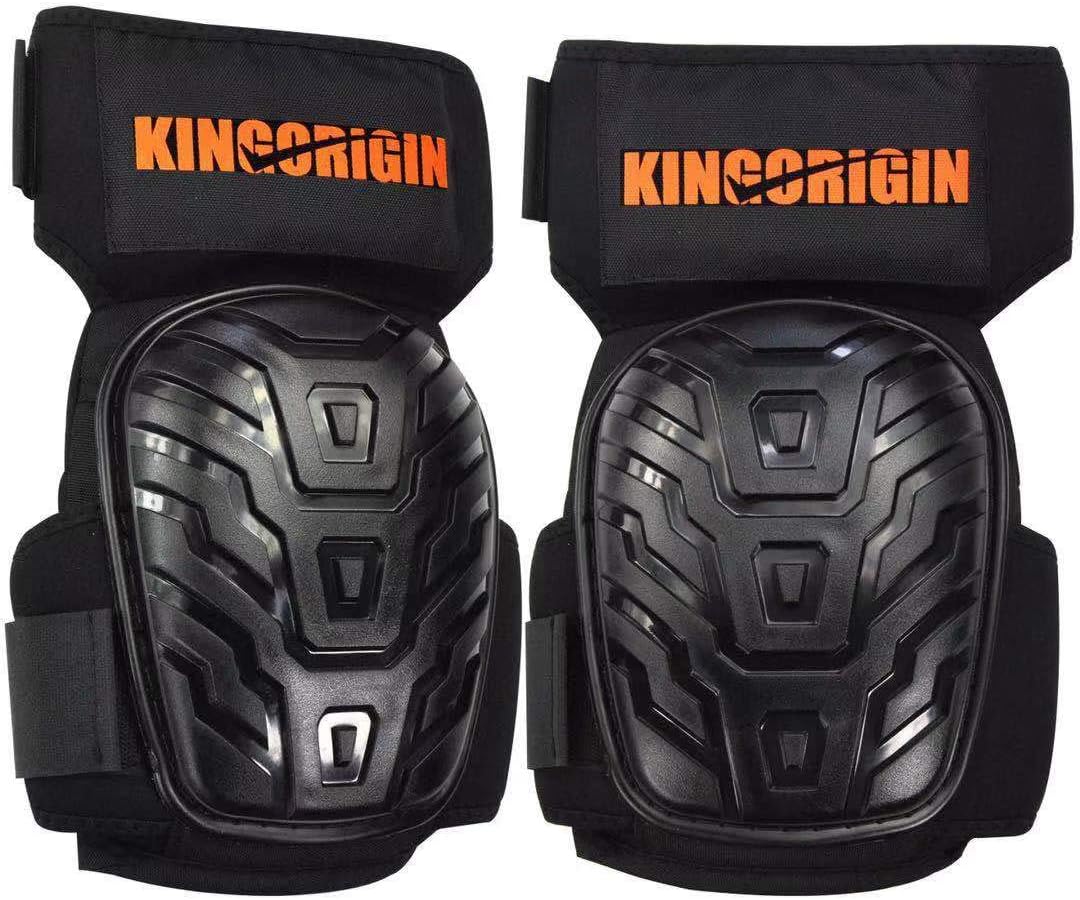 Professional Knee Pads for Work, Construction Gel Knee Pads Tools by KingOrigin,With Heavy Duty Foam Padding And Anti-Slip Straps For Indoor and Ourdoor Use