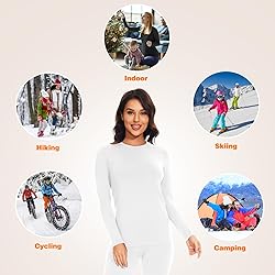 SIMIYA Thermal Underwear Set for Women Long Johns