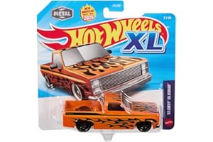 Hot Wheels XL Toy Race or Sports Car, Truck, or Wagon, 1:43 Scale Die-Cast Vehicle, Large-Sized Vehicle for Play or Display (