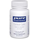 Pure Encapsulations Cortisol Calm, 60 Capsules | Supports Cortisol Health and Relaxation*, Contains Ashwagandha and L-Theanine, Restful Sleep