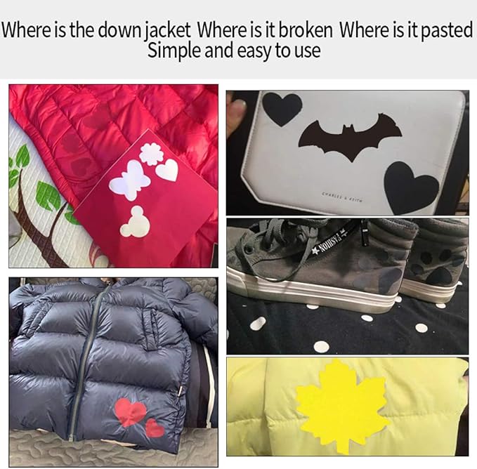 Meetlight Lot De 10 Patchs De Reparation En Nylon Auto Adhesifs Pour Doudoune Impermeable Lavable Pour Vetements Doudoune De Reparation De Trous De Dechirure Bordures Et Ornements Cuisine Et Maison Lawawarenesssociety In