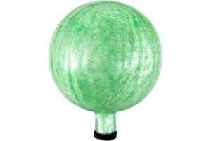 Achla Designs G10-LG-C Gazing, Light Green 10 inch Glass Garden Globe Ball Sphere, 10