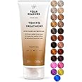 FOUR REASONS Toffee Toning Treatment - Color Depositing Conditioner for Color-Treated Hair - Semi Permanent Hair Toner, Vegan and Cruelty-Free (27 Shades), 6.76 fl oz