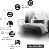 Gaveno Cavailia Urban Ombre Bed Set Duvet Cover Grey Double 200x200 view 4