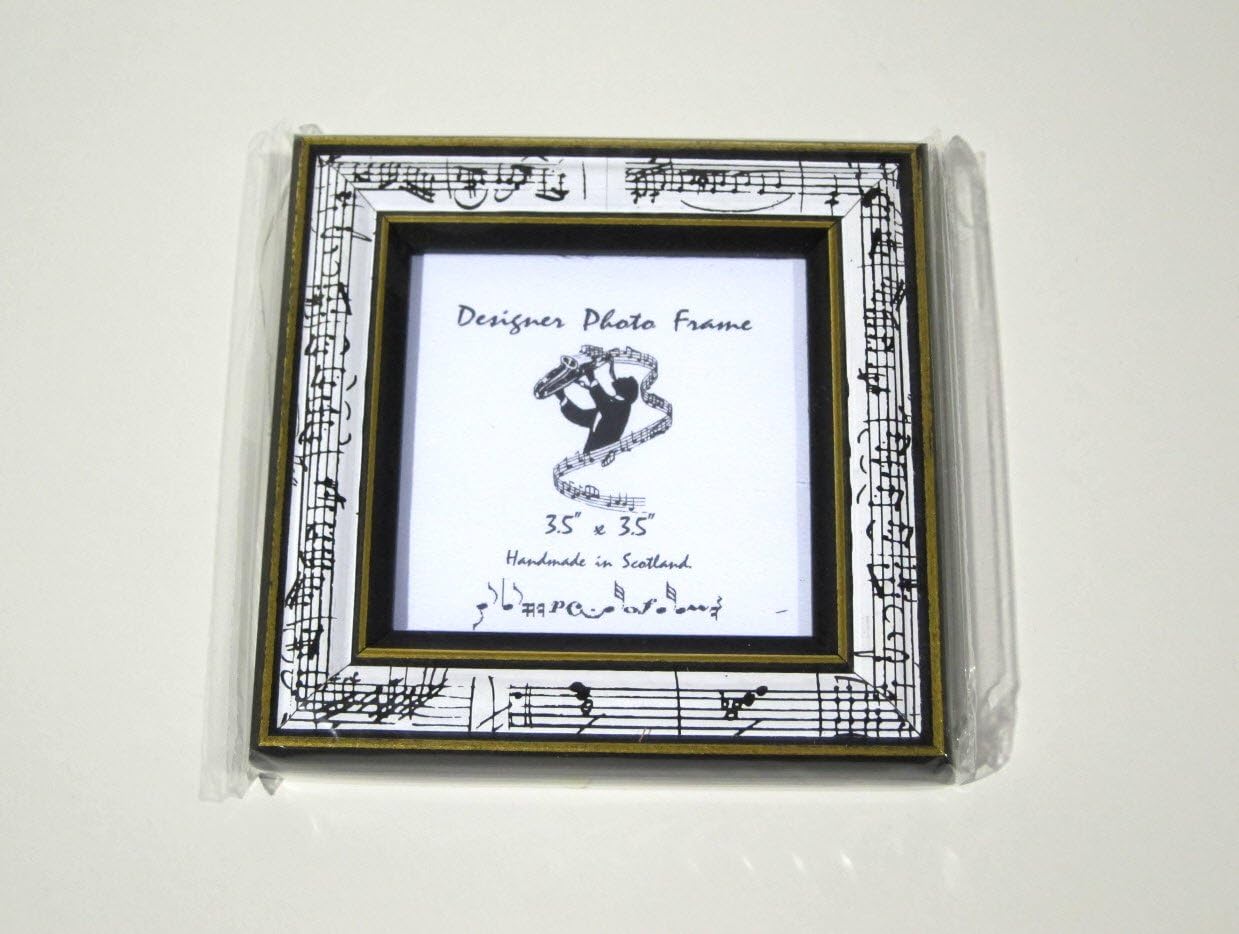 Mozart Music Notes Picture Frame