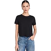Madewell Women's The Boxy Crop Tee in Soft Slub