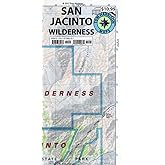 San Jacinto Wilderness trail map (Tom Harrison Maps)