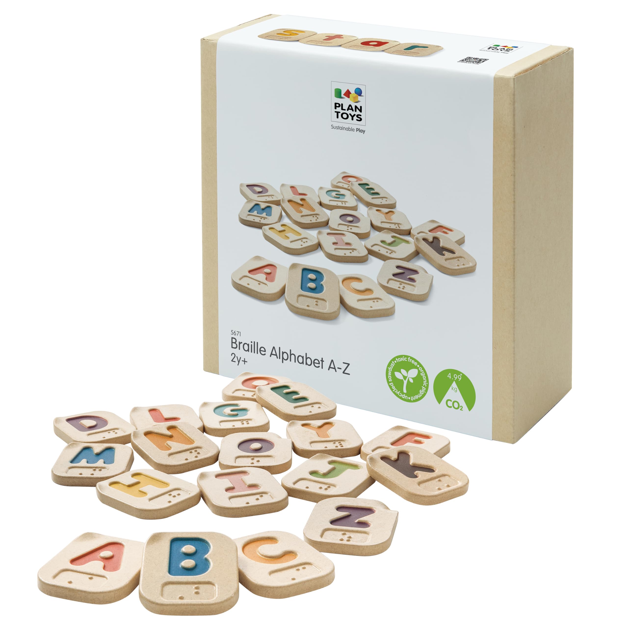 Plan Toys Braille Alphabet A - Z