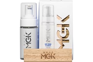 Shoe MGK Hat Cleaner Kit - Foam Cleaner & Brush for All Hat Types