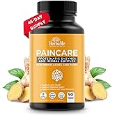 HerbaMe Proteolytic Enzymes Supplement with Serrapeptase - Devils Claw, 90 Capsules, Promotes Joints Relief, Muscle and Tissue Health with Lasting Mobility, Athletes Post Workout Recovery Support