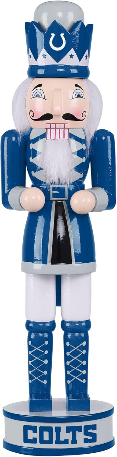 Nutcrackers - foco NFL Team Logo Collectible Holiday 14