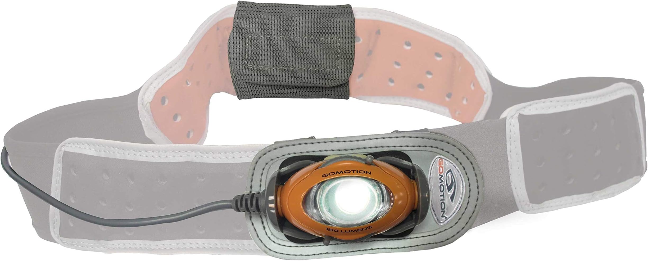 GoMotion, Corelite Waist Light, 150 Lumen CREE LED - Fits Any 1.5" to 2.5" Running Belts Gray