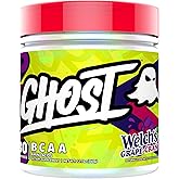 GHOST BCAA Powder Amino Acids Supplement, Welch's Grape-Cran - 30 Servings - Sugar-Free Intra, Post & Pre Workout Amino Powder & Recovery Drink, 7G BCAA