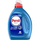 Persil Original Liquid Laundry Detergent, 110 Loads, 82.5 Fl Oz | Deep Clean &amp; Care, Helps Protect Colors, Tackles Tough Stains, Ultra Concentrated Formula, HE Safe, All Water Temperatures
