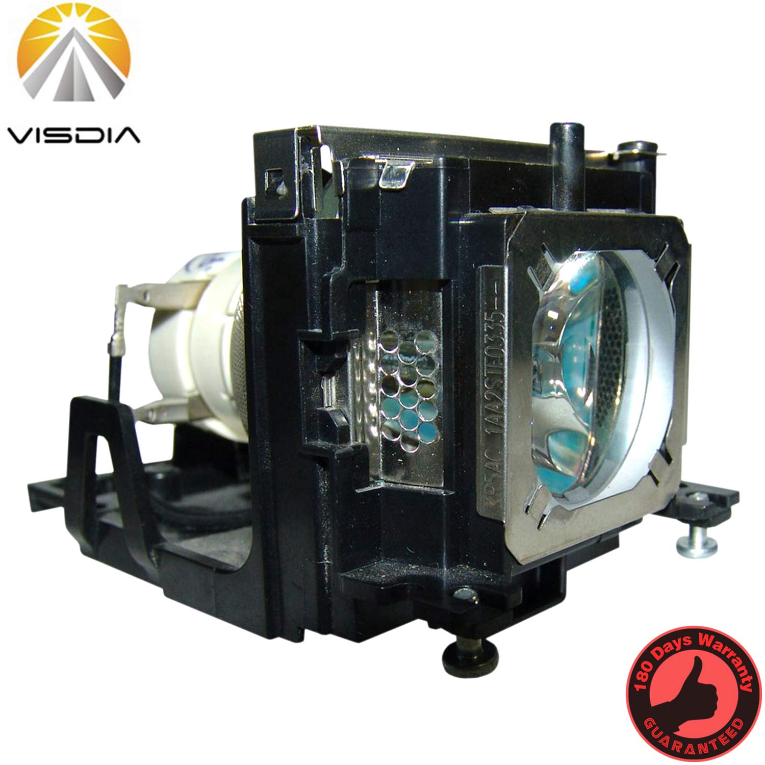 Visdia POA-LMP132 Replacement Projector Lamp with Housing for Sanyo PLC-XE33 PLC-XW200 PLC-XW250 PLC-XW200K PLC-XW250K PLC-XR201 PLC-XW300 Projectors