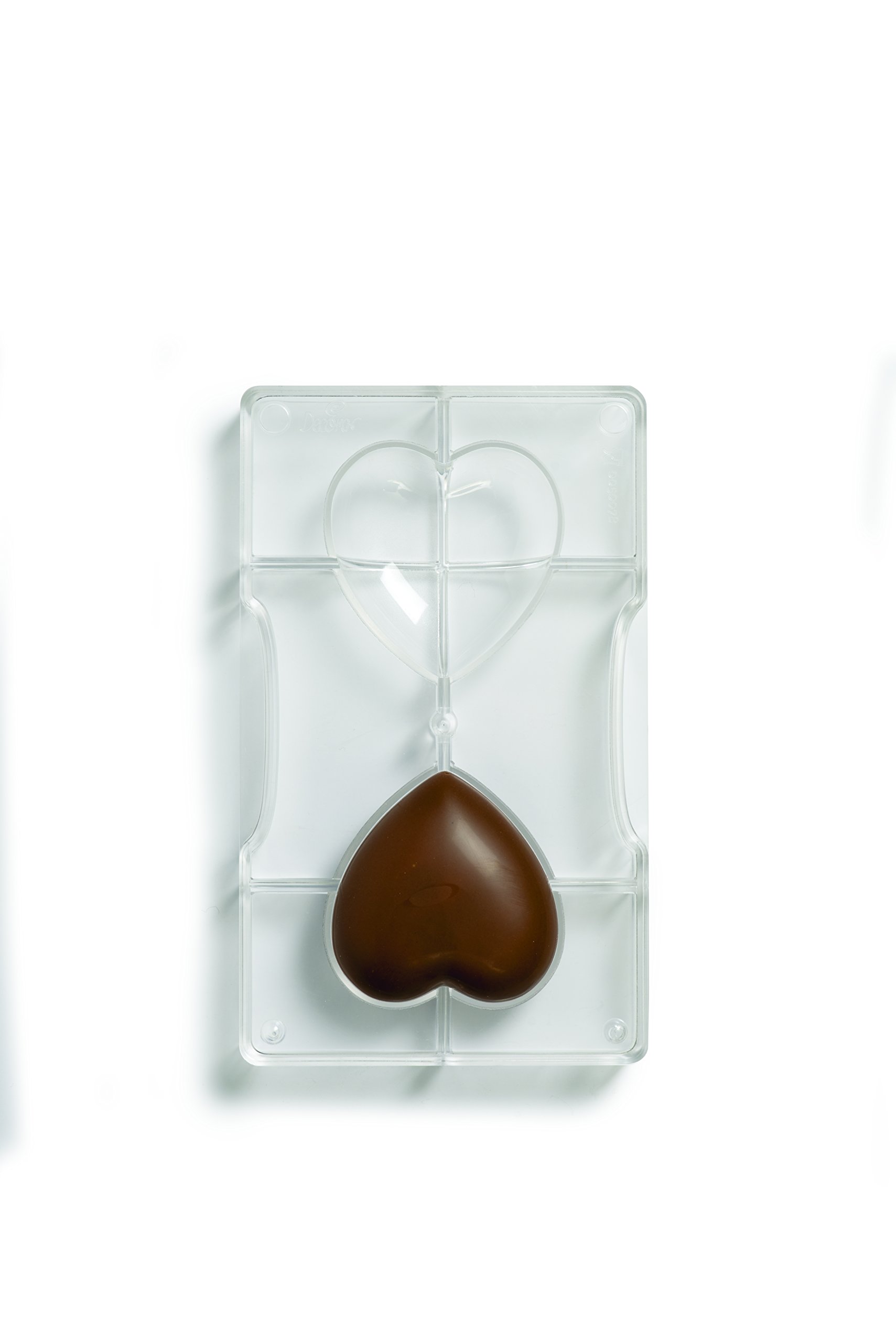Decora 50078 Chocolate Hearts Mould, polycarbonate, 27.5 x 17 x 5 cm